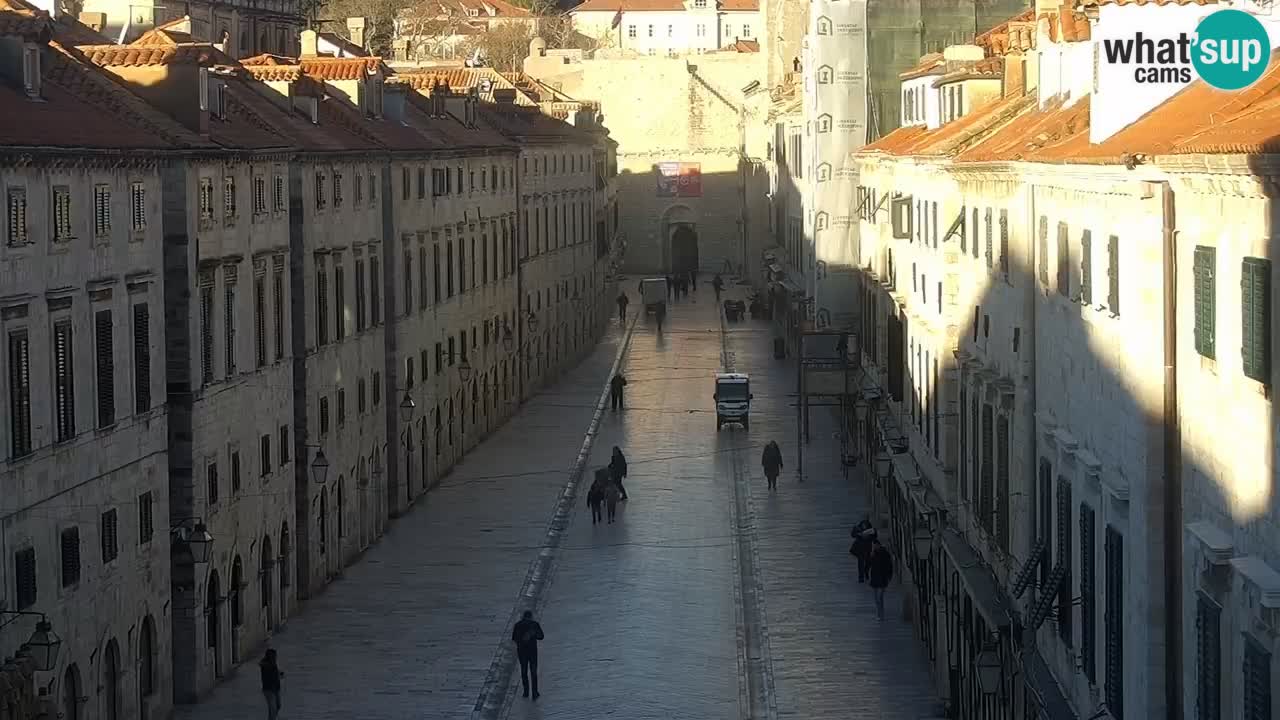 Live Webcam Dubrovnik Stradun