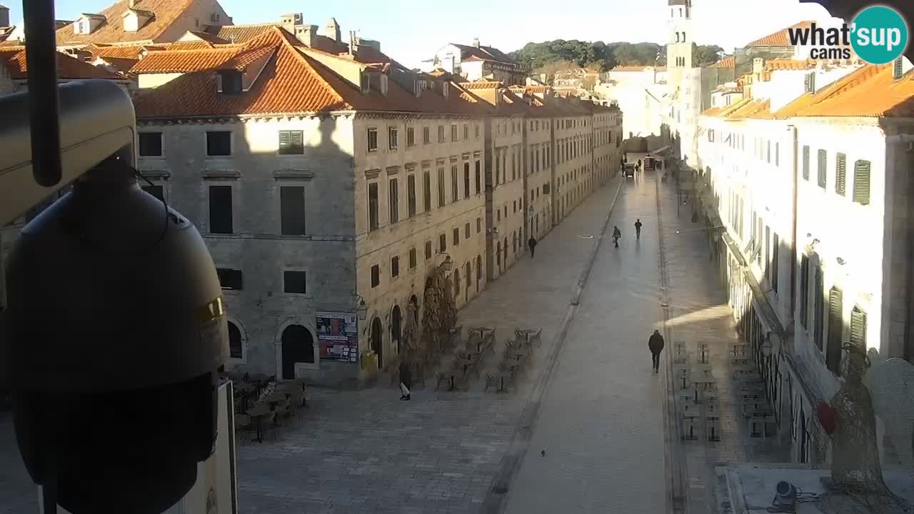 Live Webcam Dubrovnik Stradun