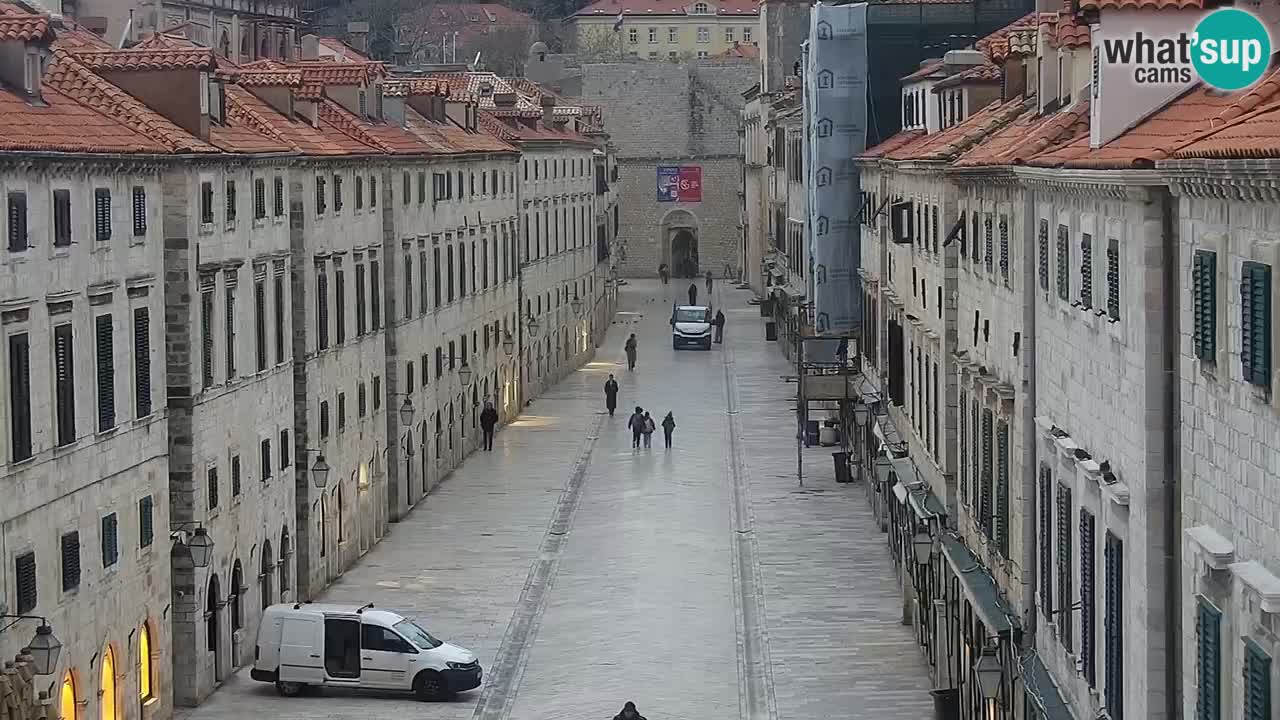 Kamera v živo Dubrovnik Stradun / Placa