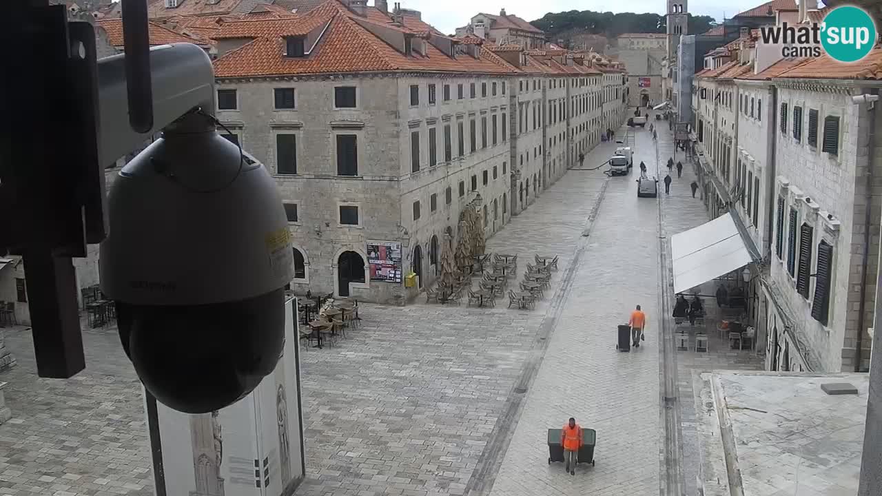Kamera v živo Dubrovnik Stradun / Placa