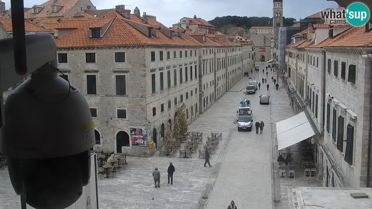 Kamera v živo Dubrovnik Stradun / Placa
