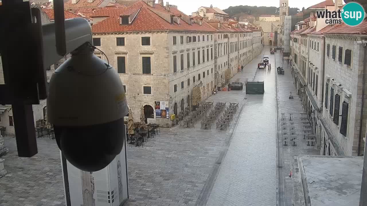 Kamera v živo Dubrovnik Stradun / Placa