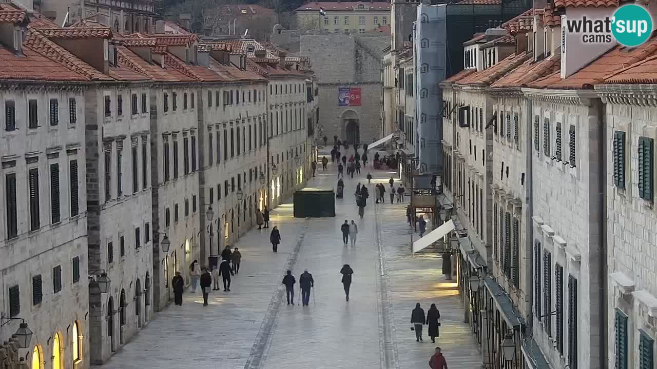 Webcam Ragusa (Dubrovnik) Stradun