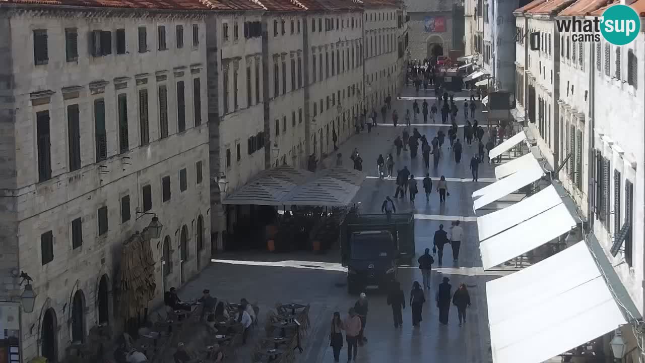 Livecam Dubrovnik Stradun