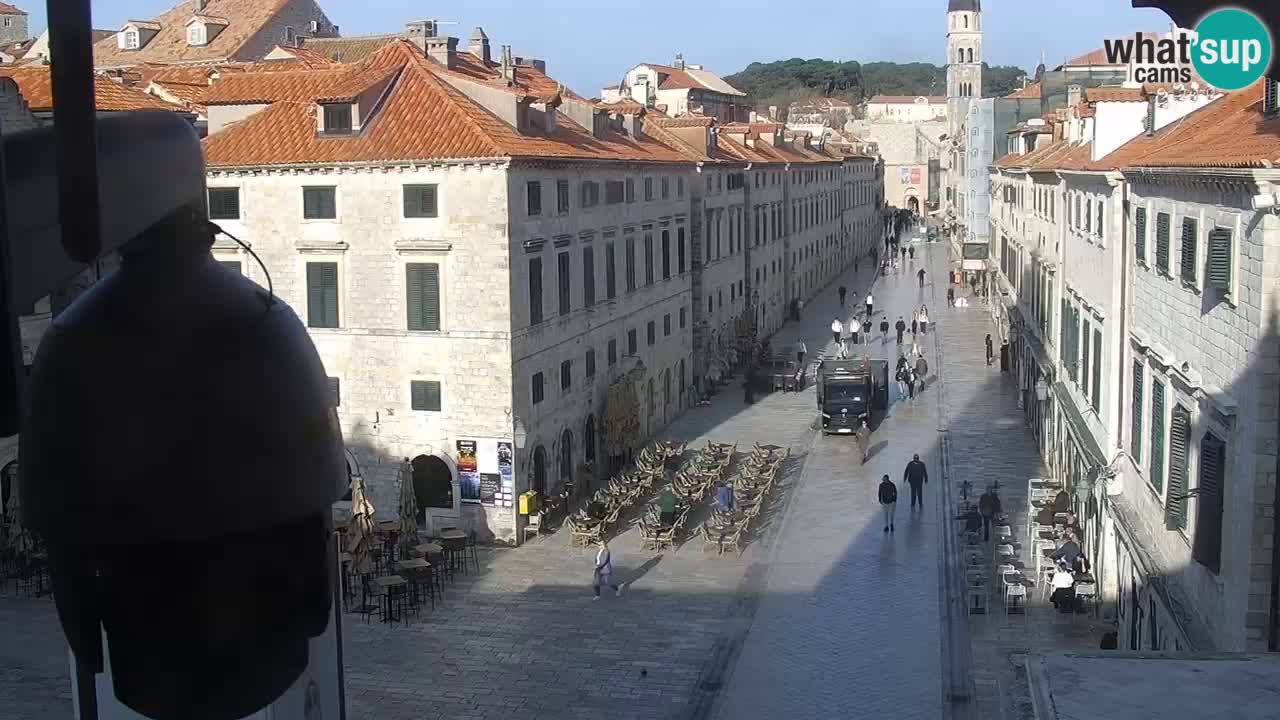 Webcam Ragusa (Dubrovnik) Stradun