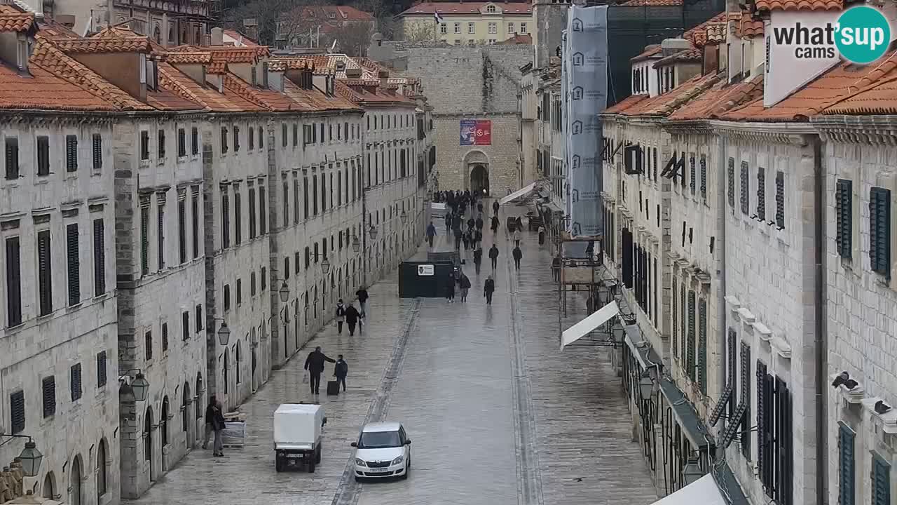 Live Webcam Dubrovnik Stradun