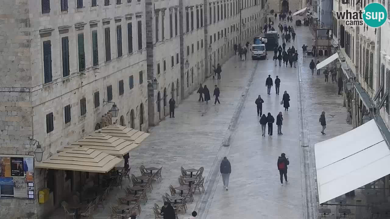 Webcam Ragusa (Dubrovnik) Stradun
