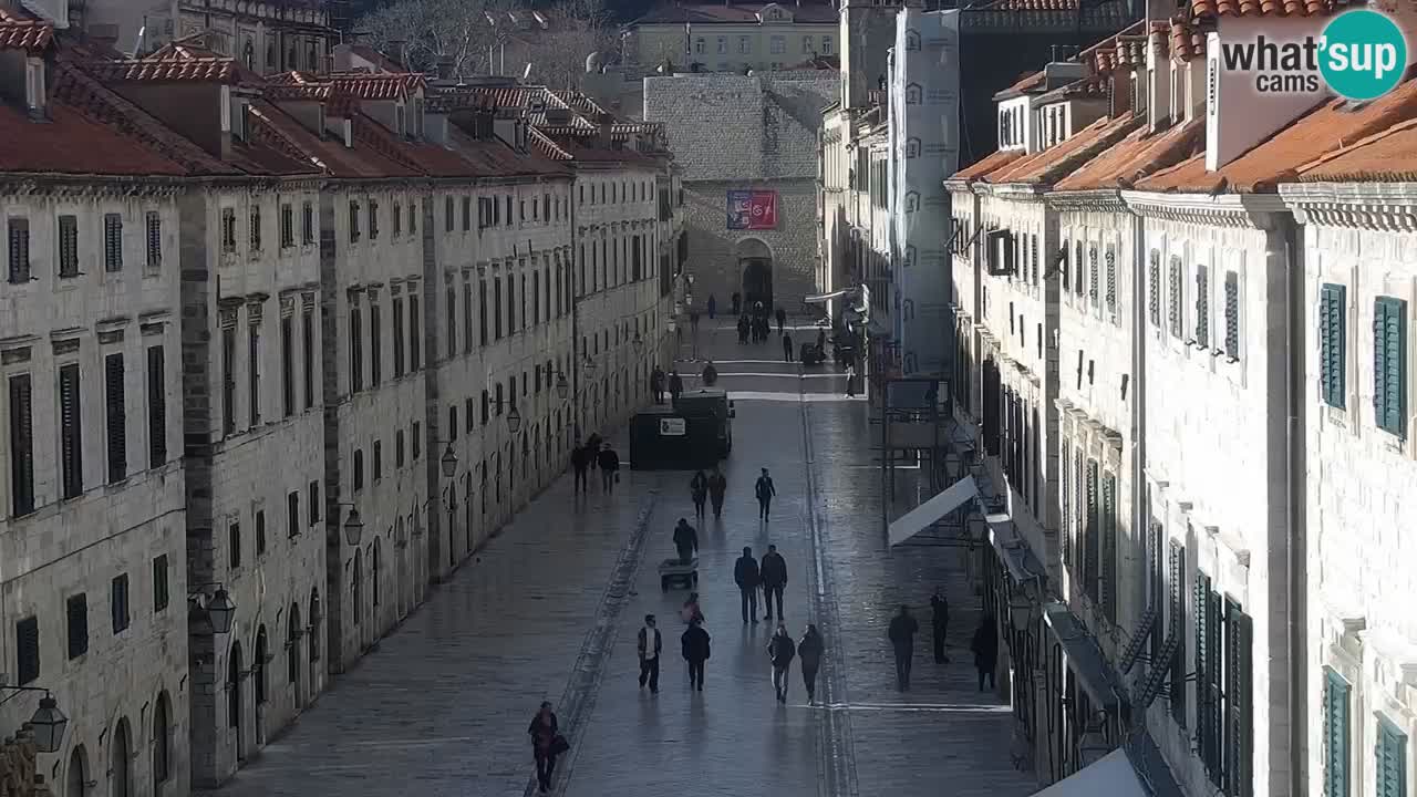 Webcam Ragusa (Dubrovnik) Stradun