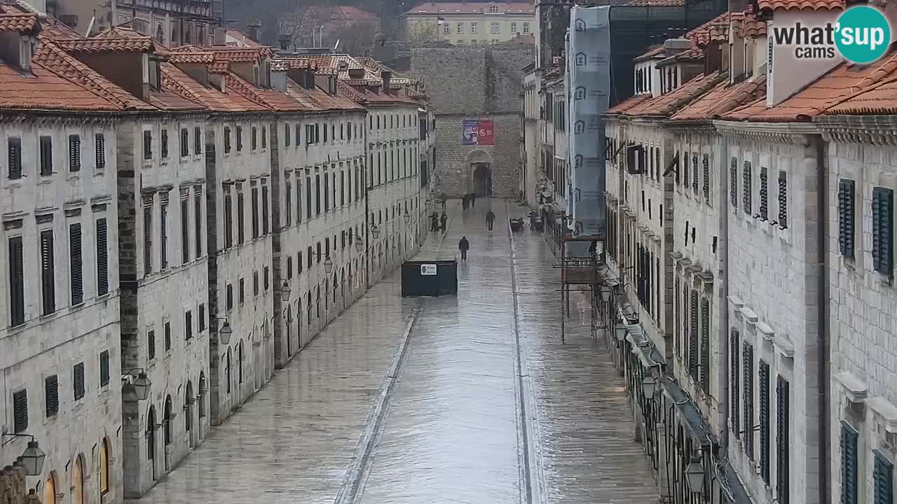Live Webcam Dubrovnik Stradun