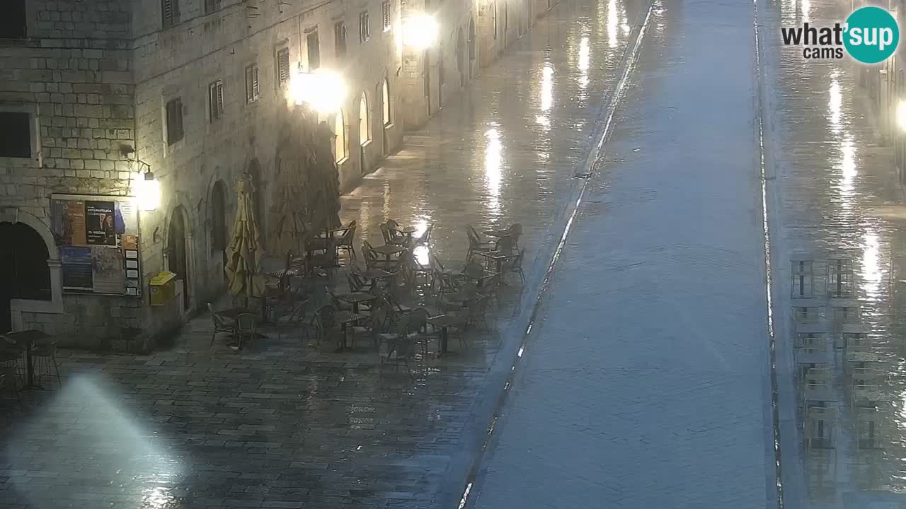 Live Webcam Dubrovnik Stradun
