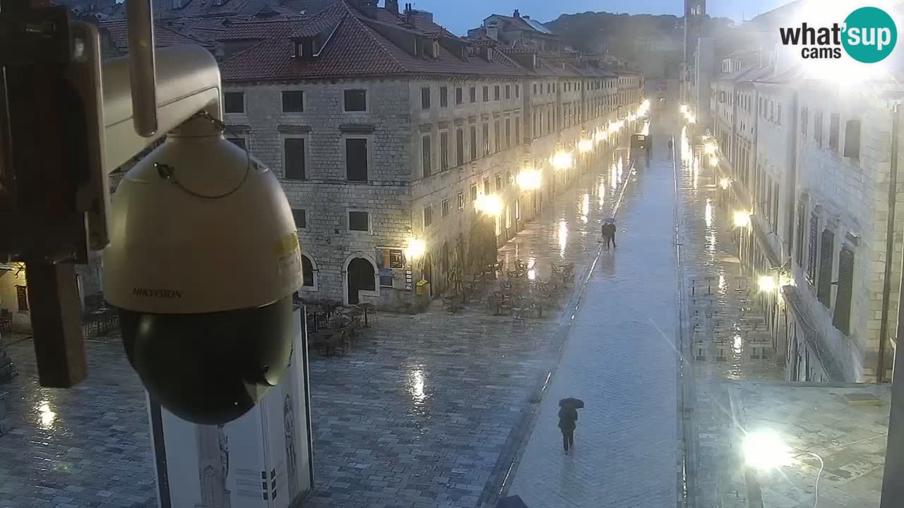 Live Webcam Dubrovnik Stradun