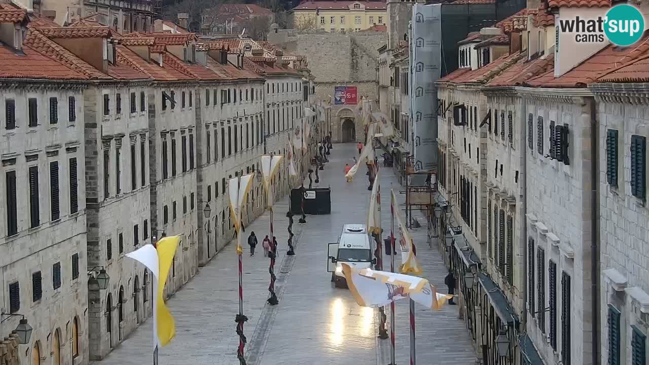 Kamera v živo Dubrovnik Stradun / Placa
