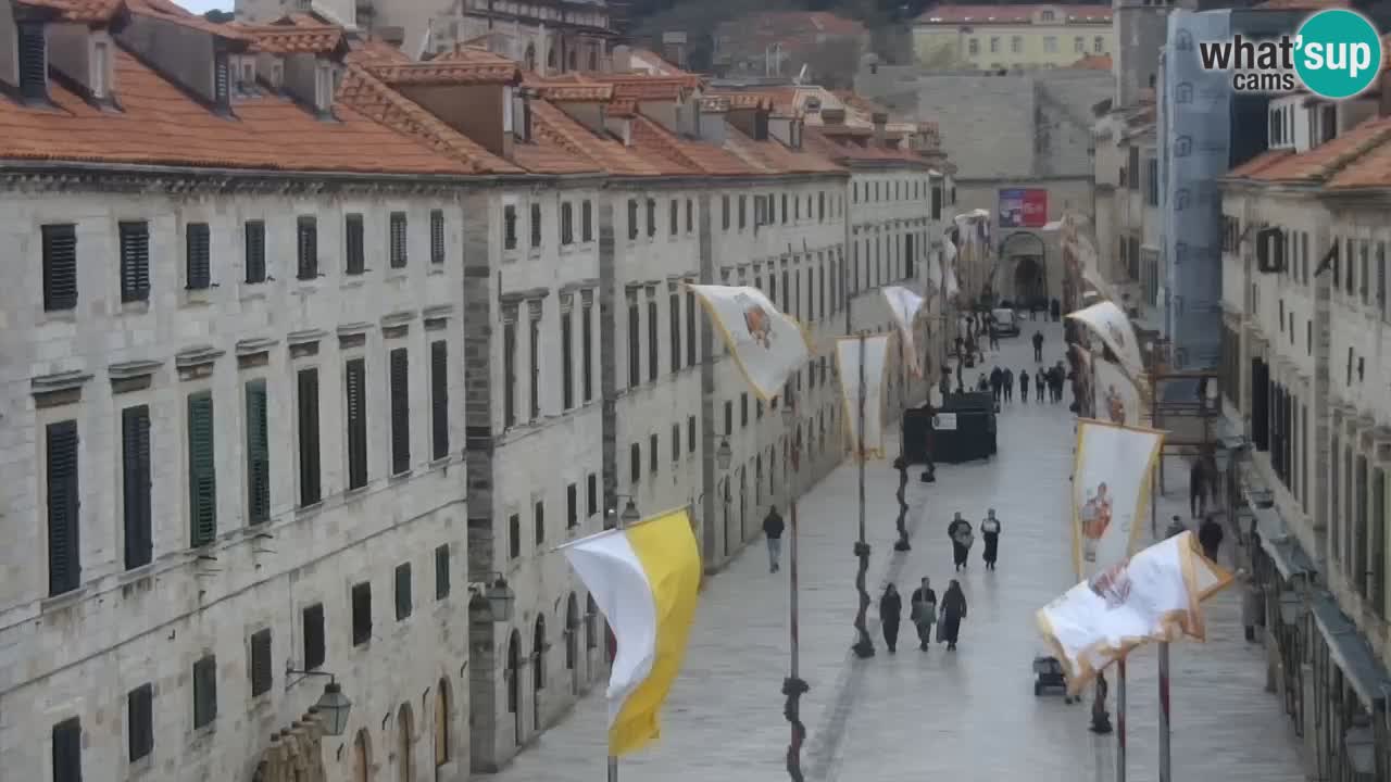 Live Webcam Dubrovnik Stradun