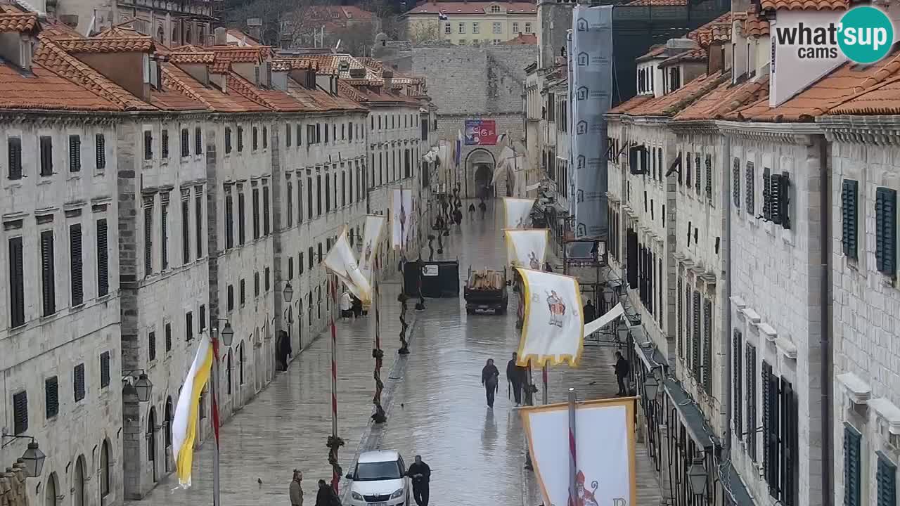 Live Webcam Dubrovnik Stradun