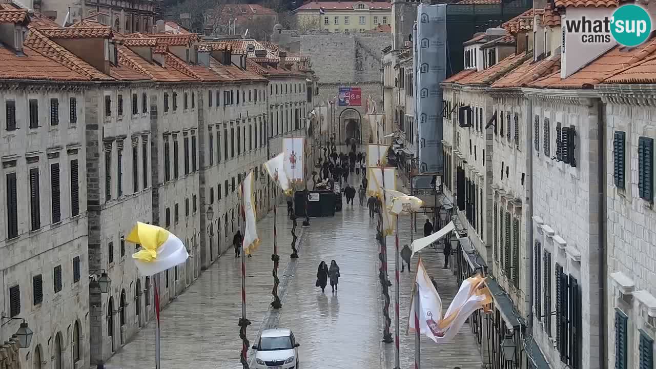 Live Webcam Dubrovnik Stradun
