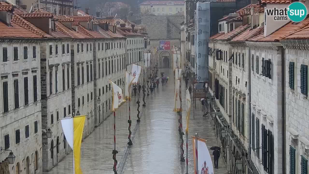 Live Webcam Dubrovnik Stradun