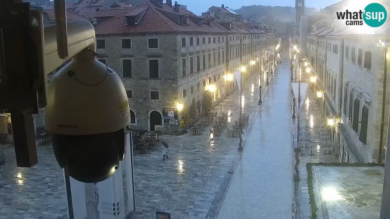 Live Webcam Dubrovnik Stradun