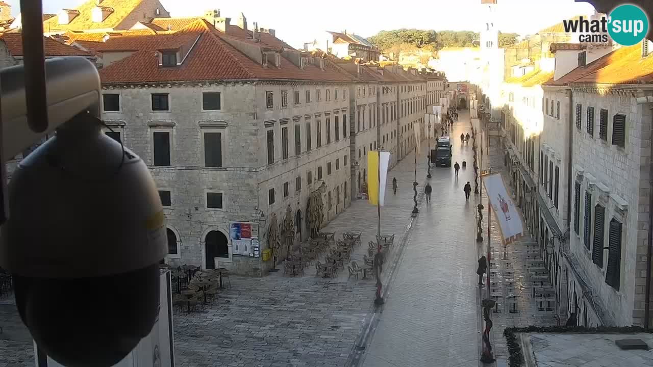 Kamera v živo Dubrovnik Stradun / Placa