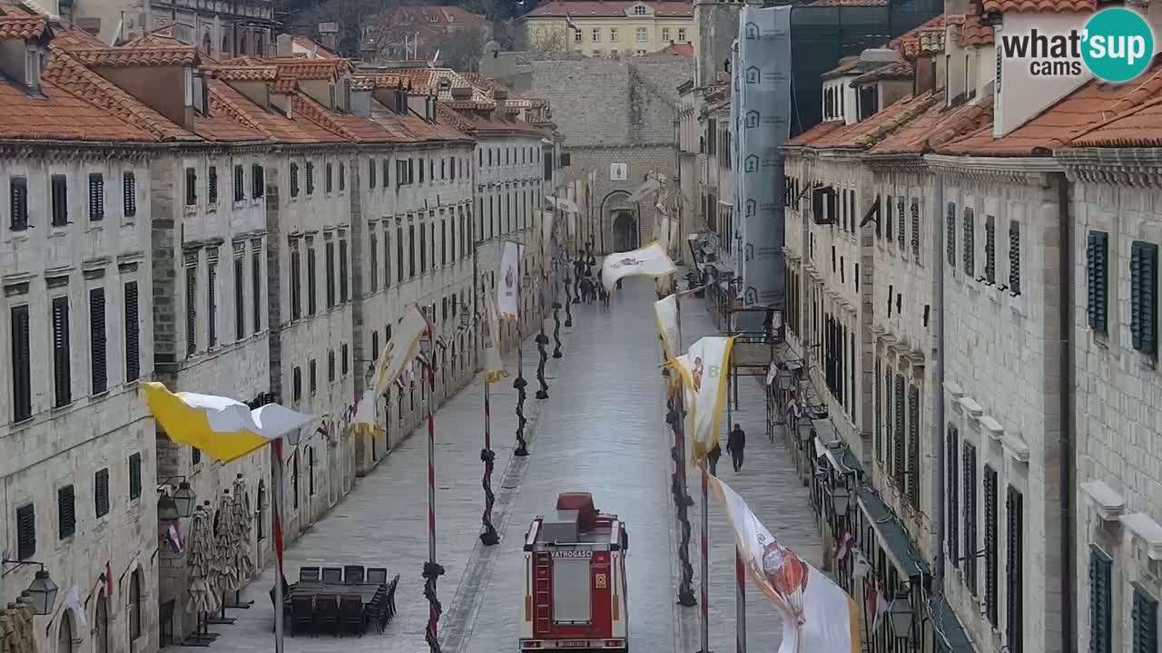 Kamera v živo Dubrovnik Stradun / Placa