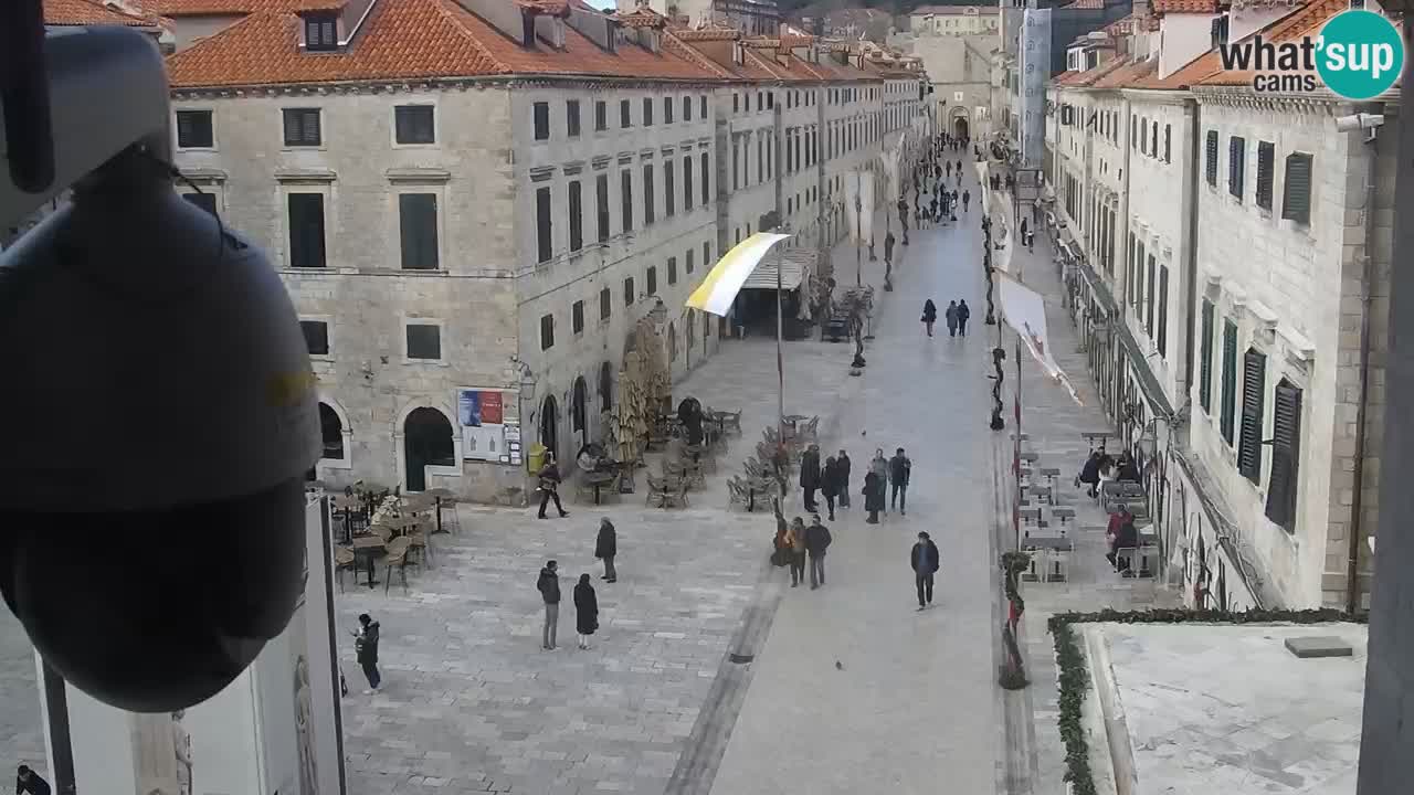 Webcam Ragusa (Dubrovnik) Stradun