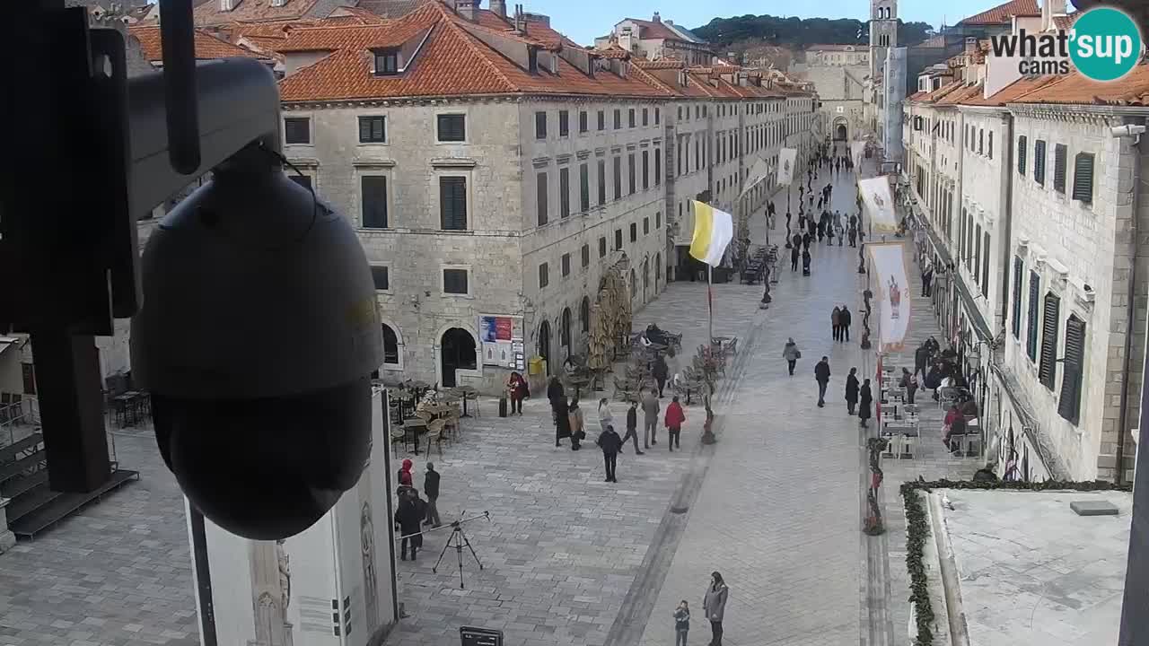Webcam Ragusa (Dubrovnik) Stradun