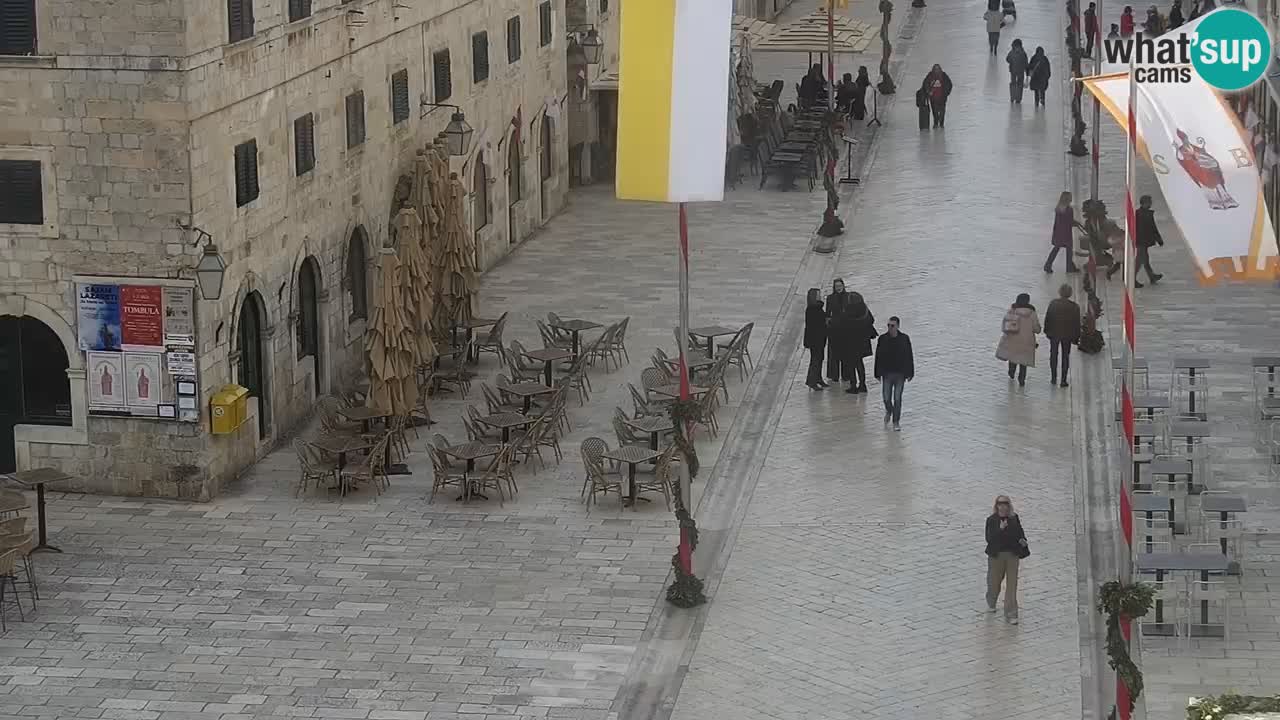 Webcam Ragusa (Dubrovnik) Stradun