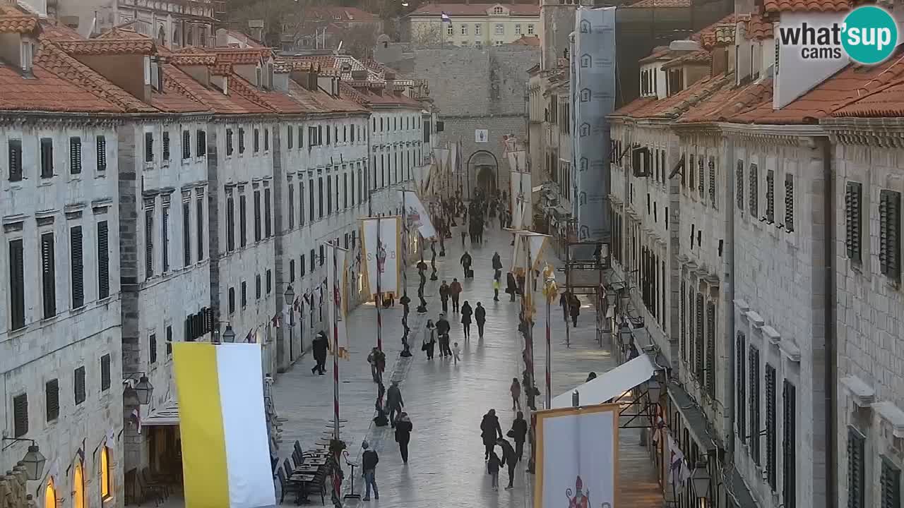 Livecam Dubrovnik Stradun
