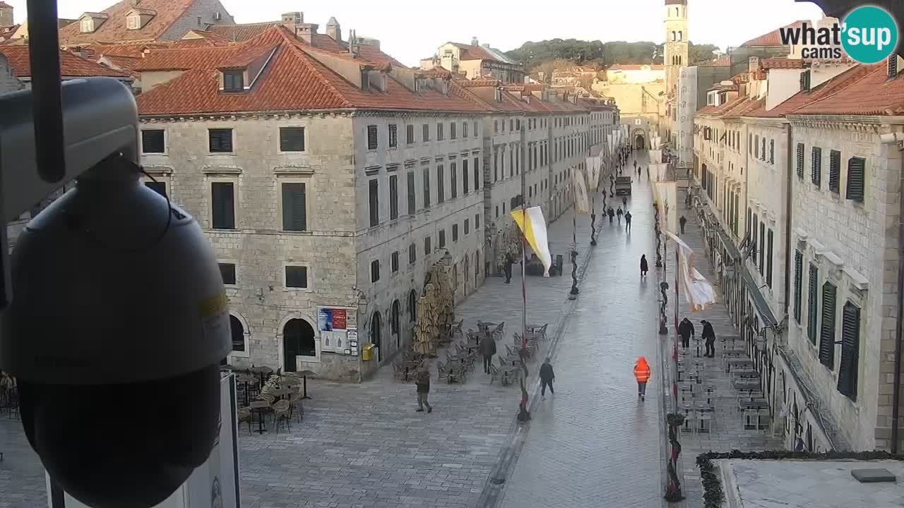 Live Webcam Dubrovnik Stradun
