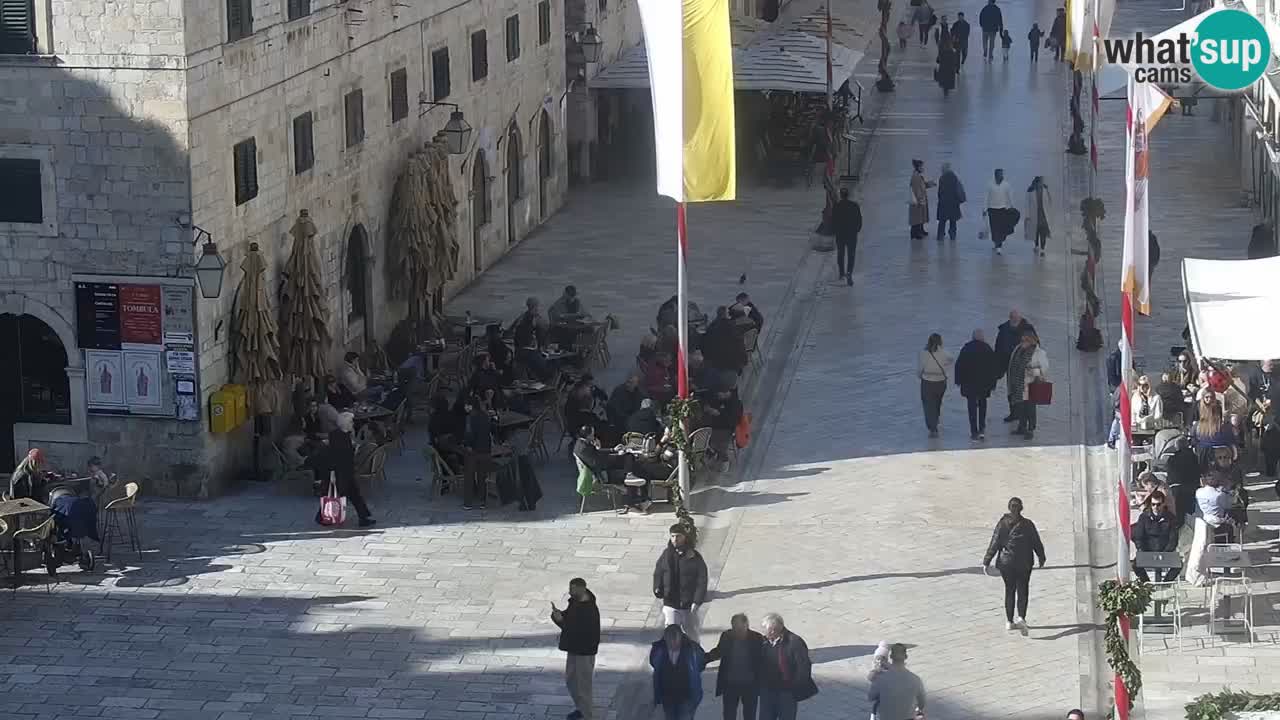 Livecam Dubrovnik Stradun