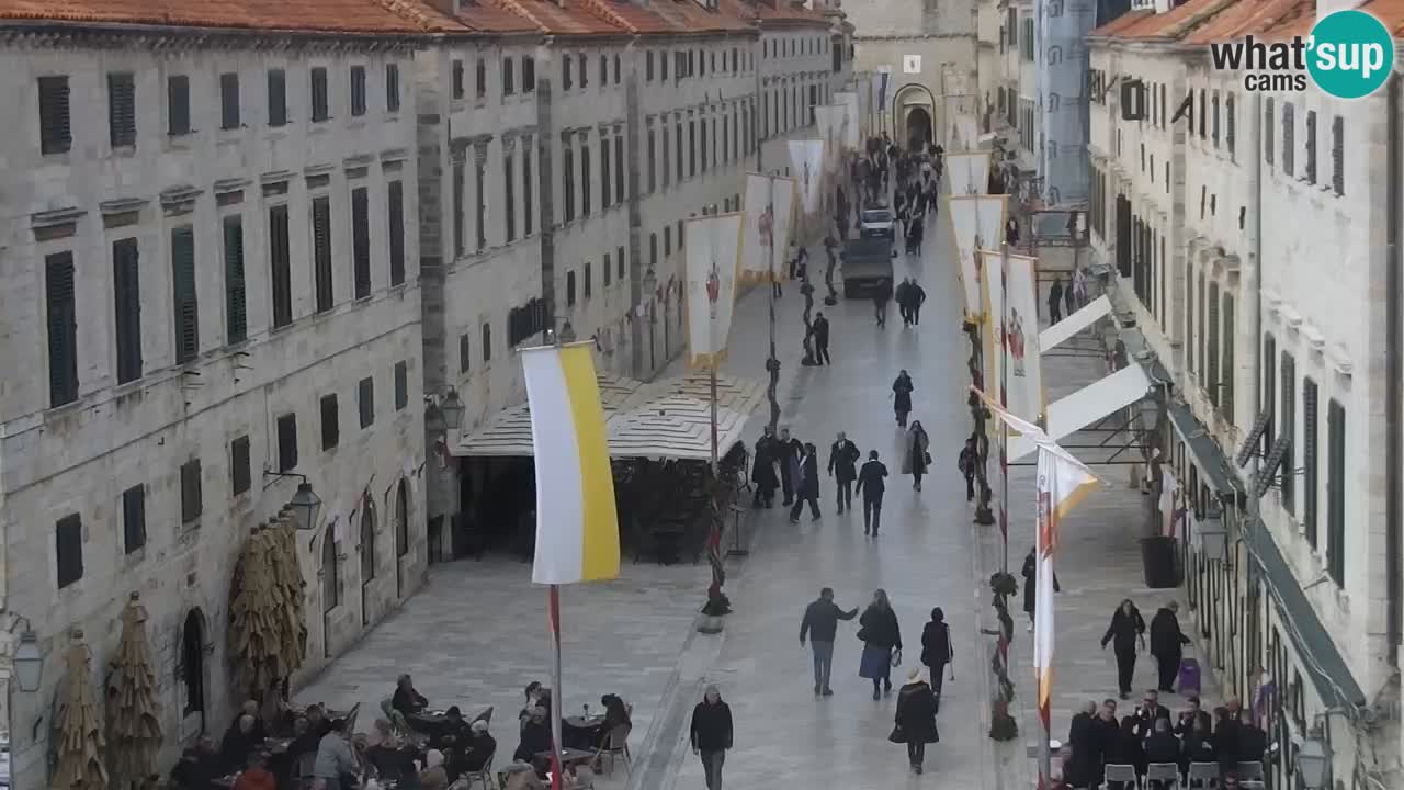 Webcam Ragusa (Dubrovnik) Stradun
