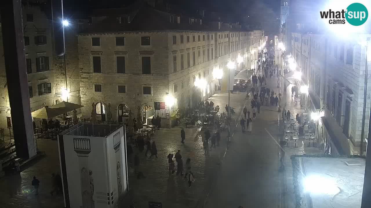 Live Webcam Dubrovnik Stradun