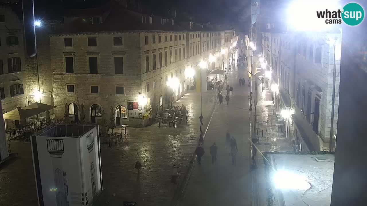 Live Webcam Dubrovnik Stradun