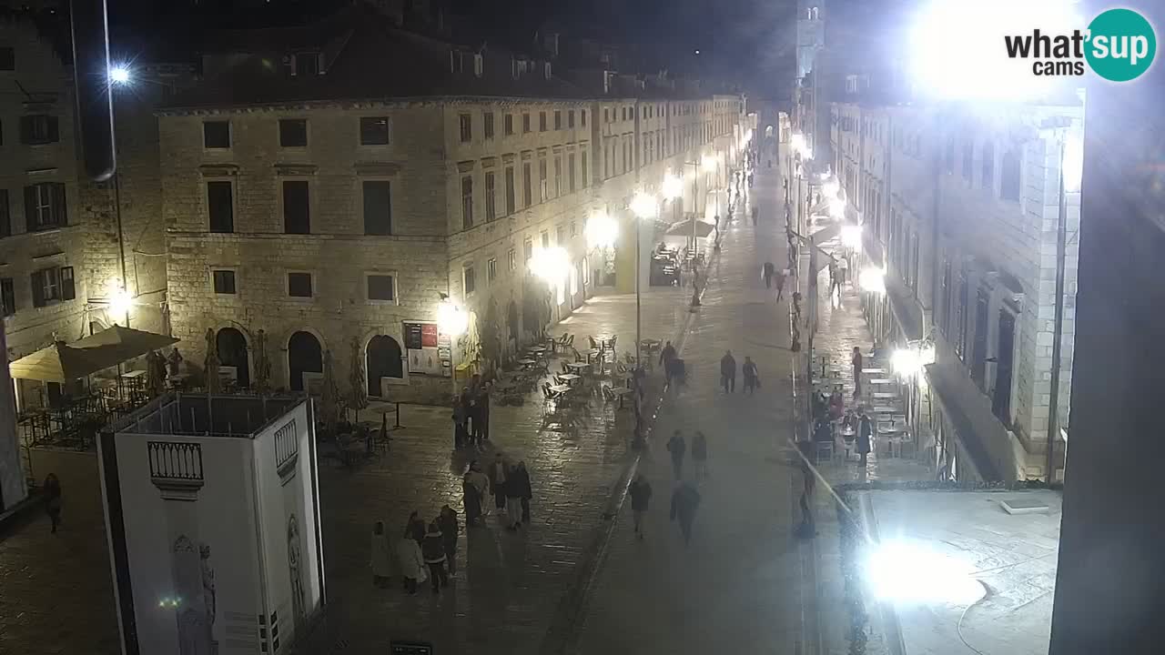 Live Webcam Dubrovnik Stradun