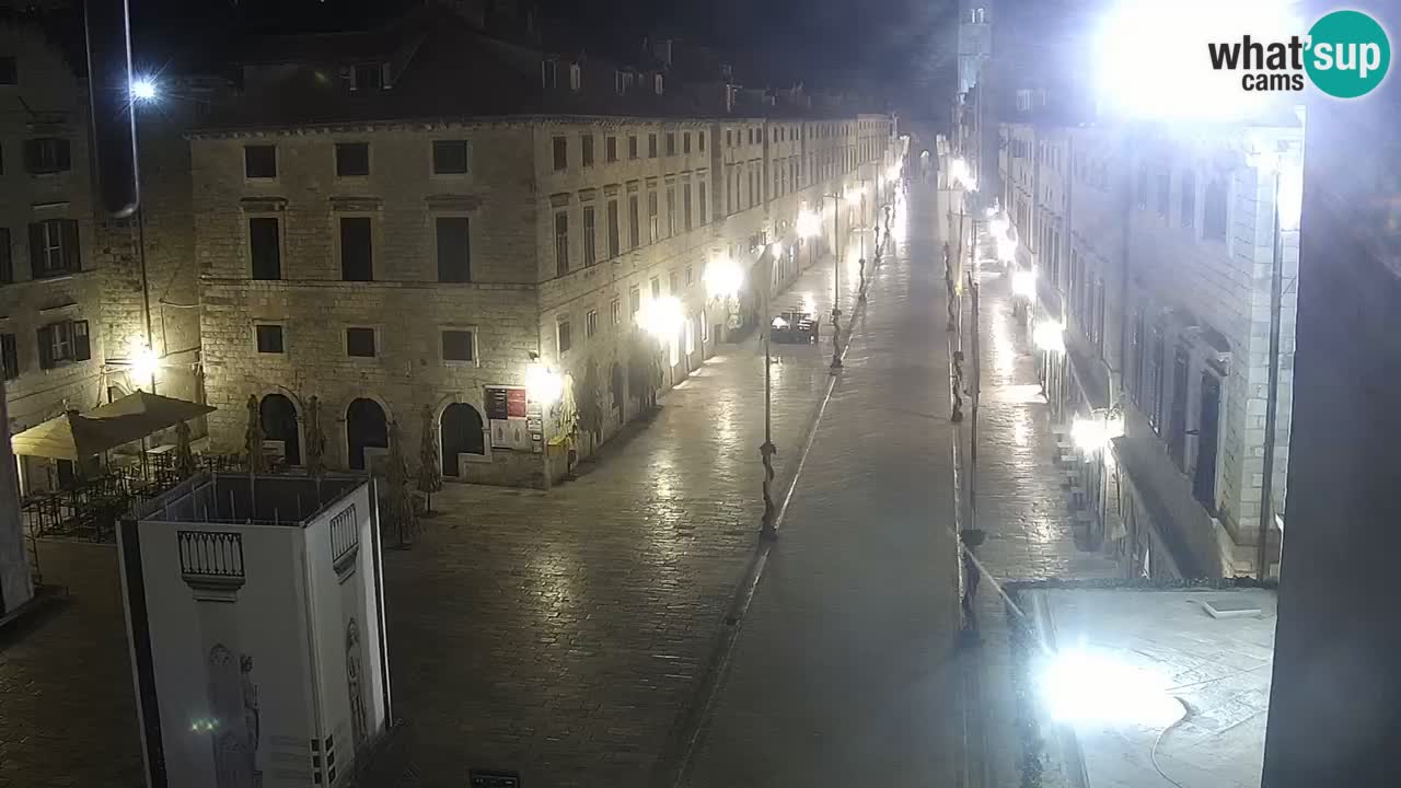 Live Webcam Dubrovnik Stradun