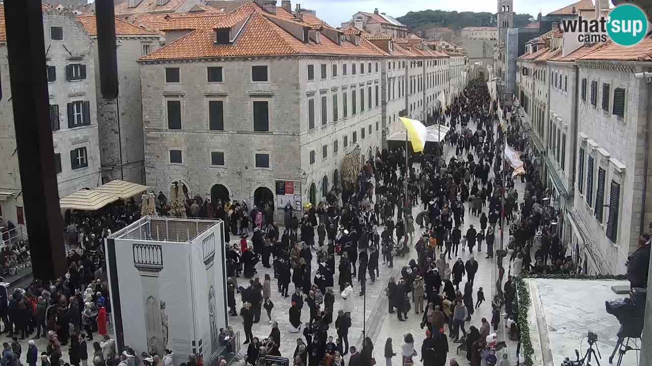 Livecam Dubrovnik Stradun