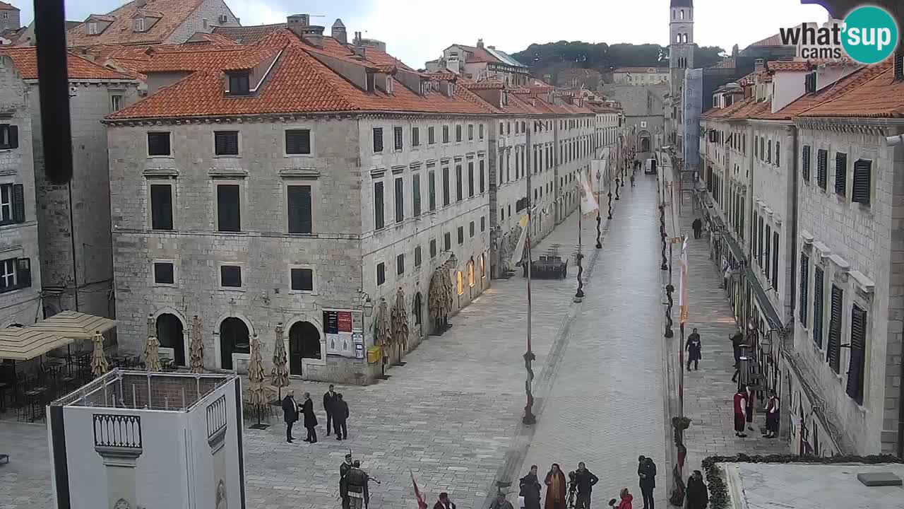 Webcam Ragusa (Dubrovnik) Stradun