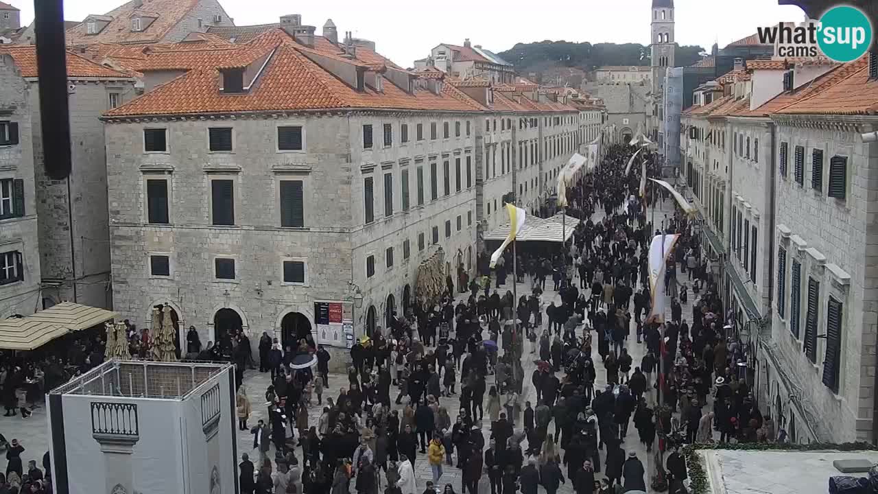 Livecam Dubrovnik Stradun