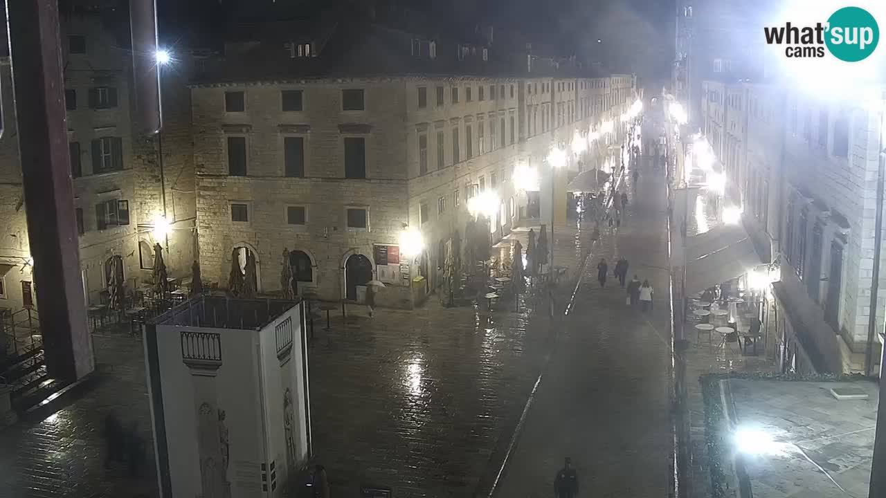 Live Webcam Dubrovnik Stradun