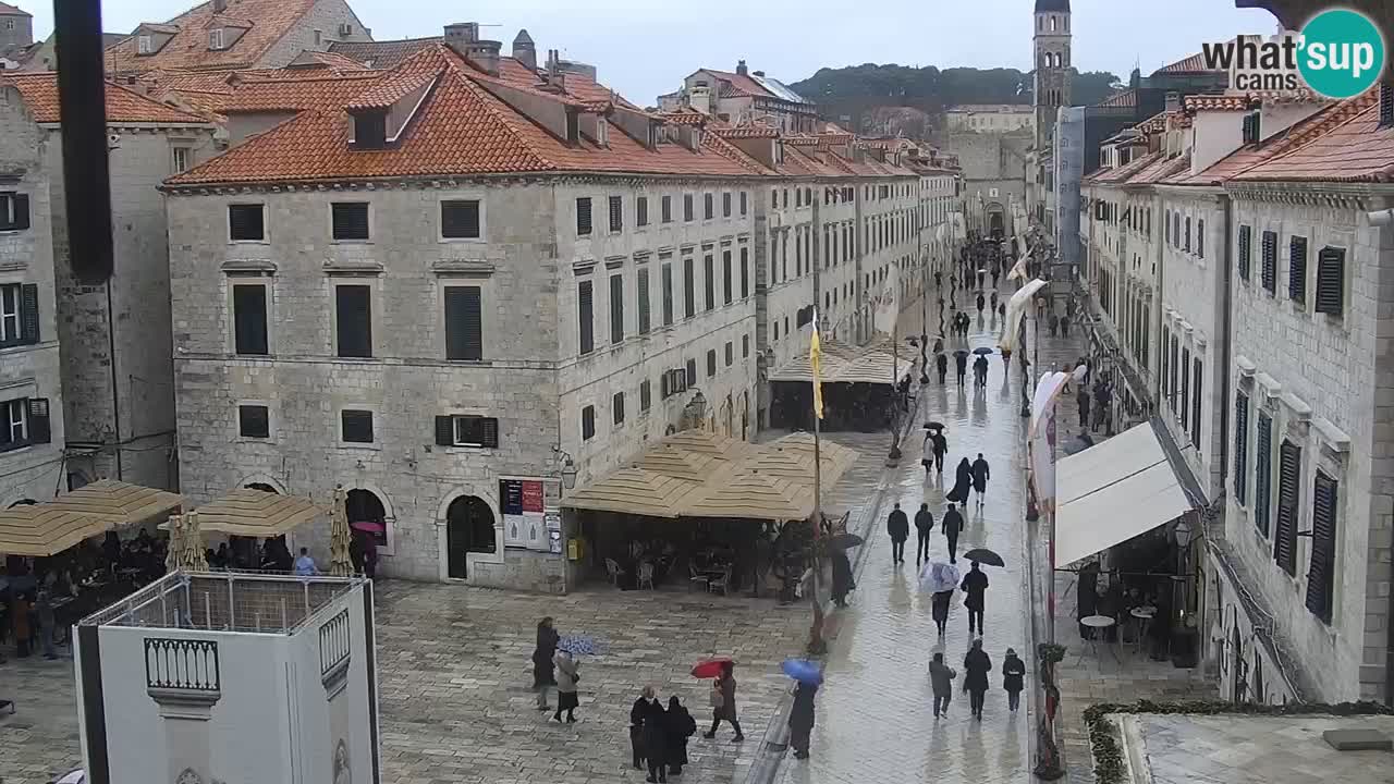 Kamera v živo Dubrovnik Stradun / Placa