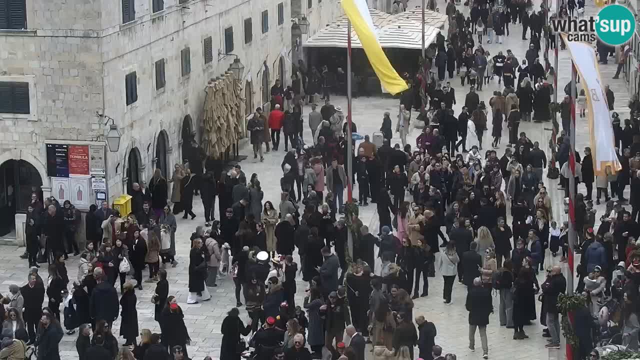 Live Webcam Dubrovnik Stradun