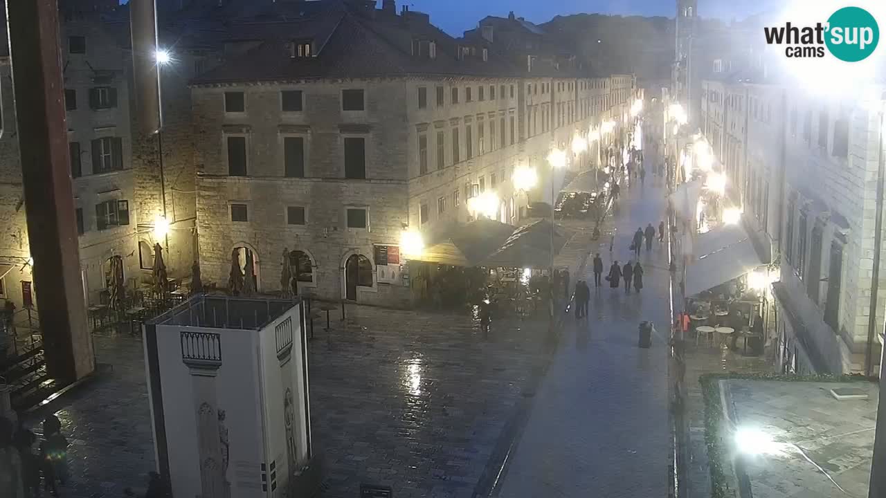 Live Webcam Dubrovnik Stradun