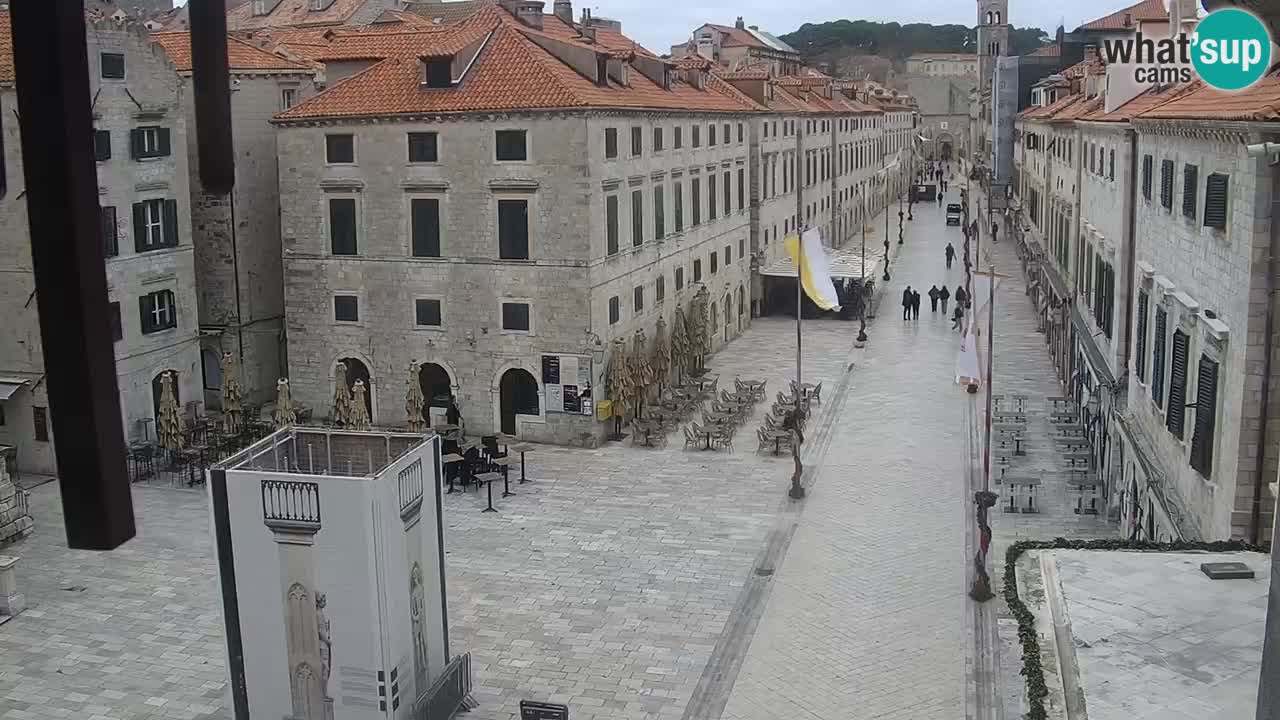 Live Webcam Dubrovnik Stradun