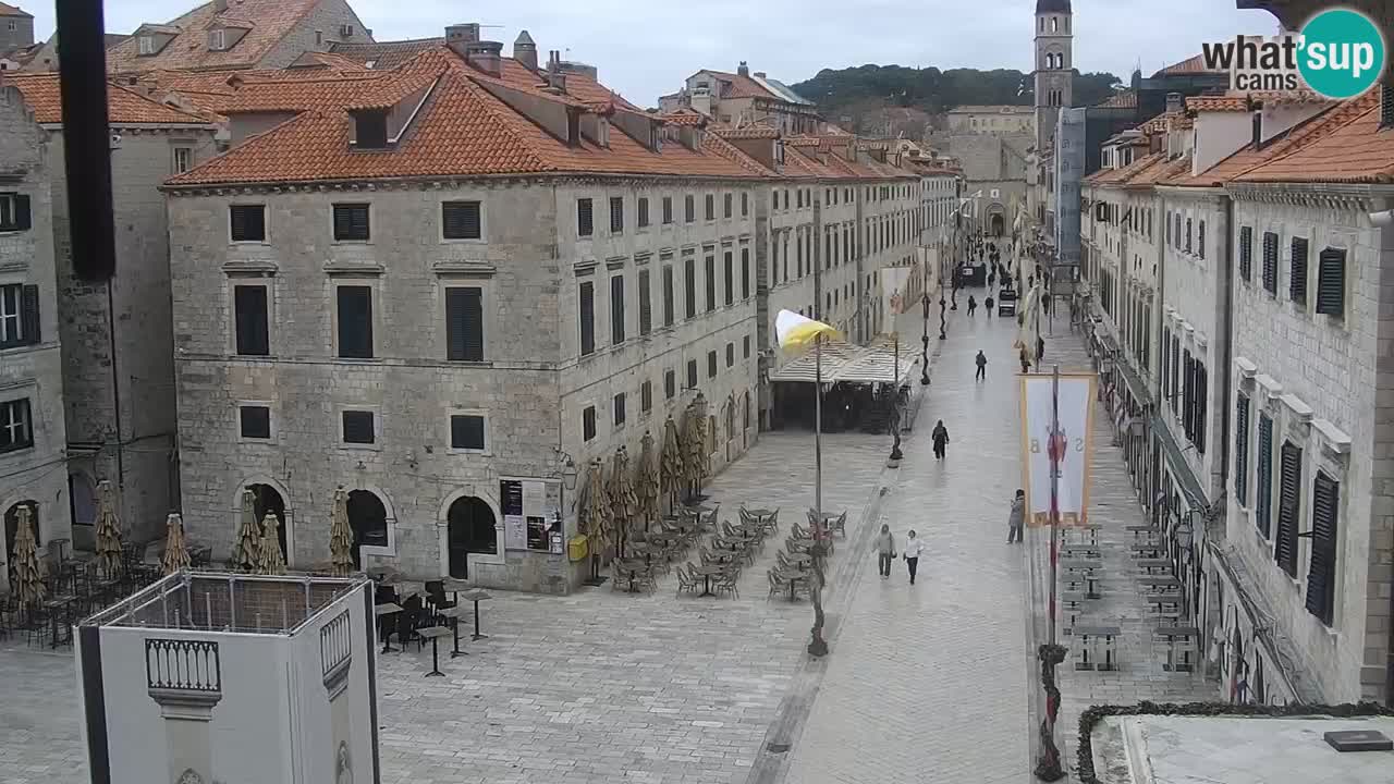 Livecam Dubrovnik Stradun