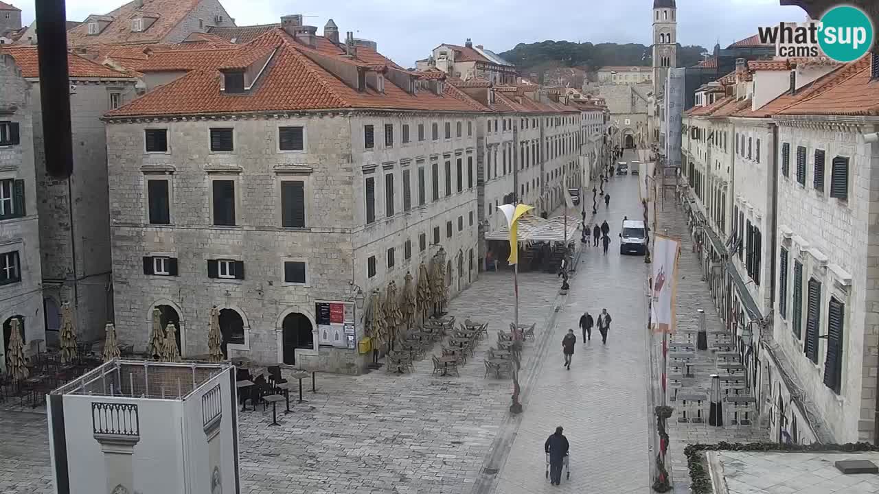 Live Webcam Dubrovnik Stradun