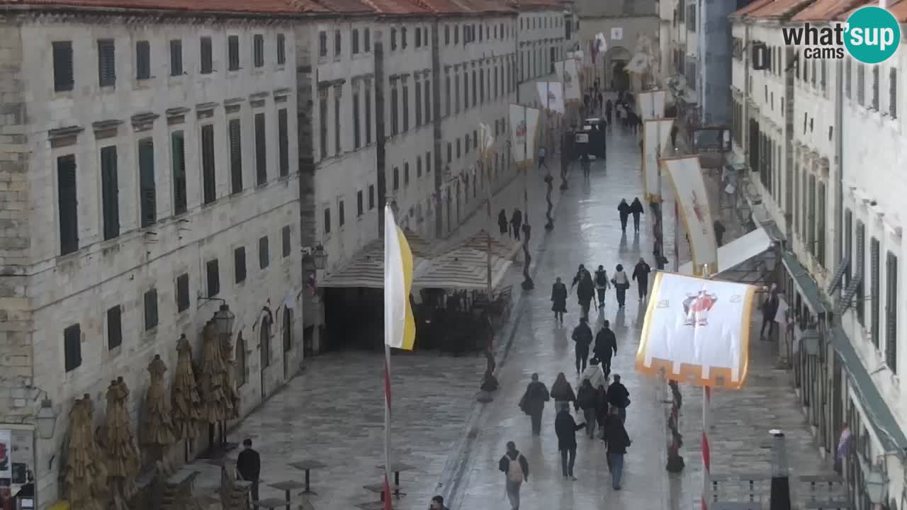 Kamera v živo Dubrovnik Stradun / Placa