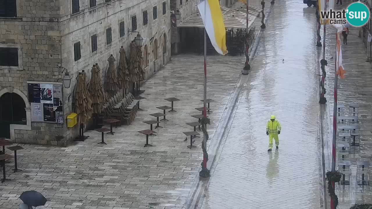 Kamera v živo Dubrovnik Stradun / Placa