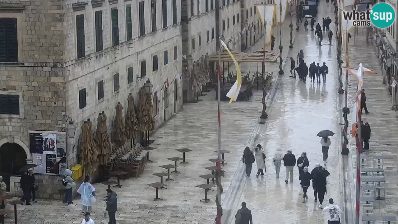 Kamera v živo Dubrovnik Stradun / Placa
