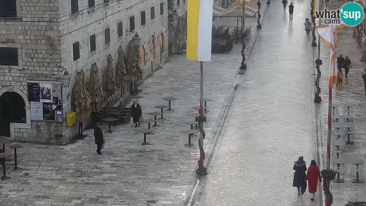 Webcam Ragusa (Dubrovnik) Stradun