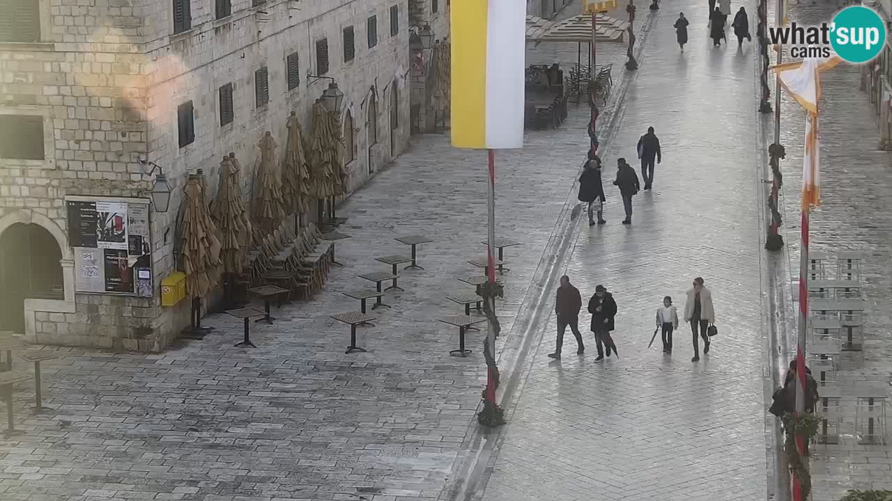 Webcam Ragusa (Dubrovnik) Stradun