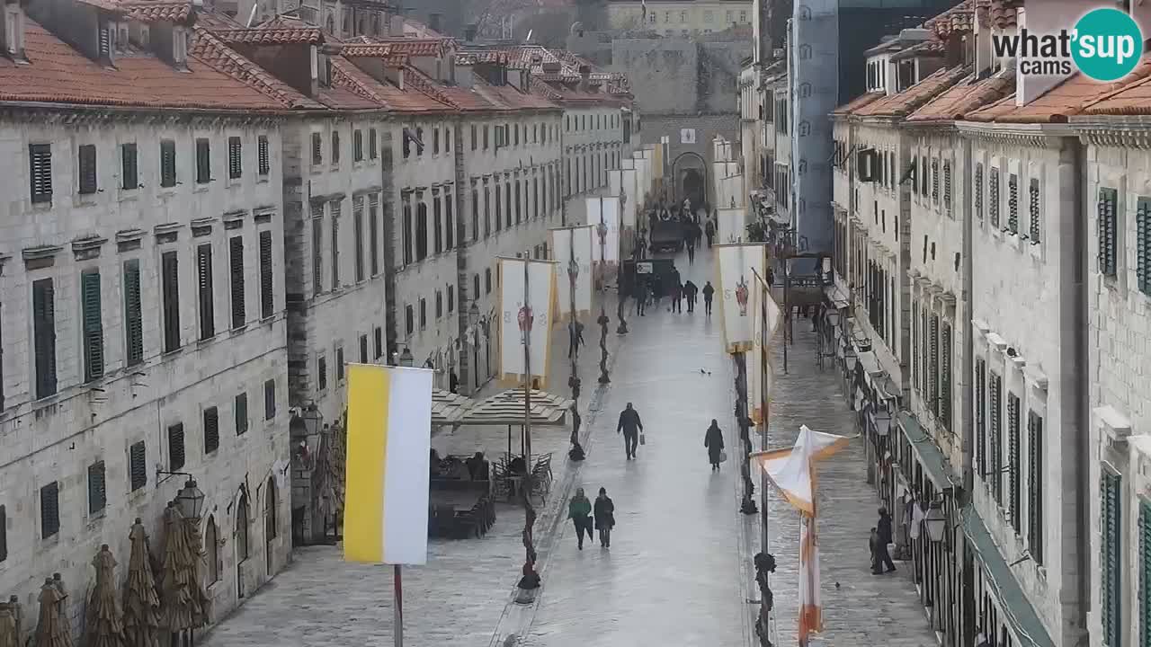 Webcam Ragusa (Dubrovnik) Stradun
